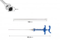 Višenamenski plastični špric od 20mL sa metalnom iglom od 160 mm