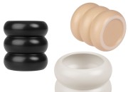 Dekorativna keramička posuda za sveće 82x88 mm u raznim bojama Dekorativna keramička posuda za sveće 82x88 mm u raznim bojama