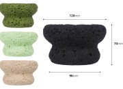 Dekorativna posuda od cementa 120x70 mm, više boja Dekorativna posuda od cementa 120x70 mm, više boja