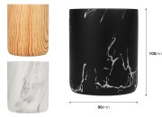 Dekorativna keramička posuda 90x105 mm, više boja Dekorativna keramička posuda 90x105 mm, više boja
