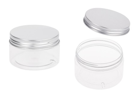 Providna PET kutijica 100mL sa srebrnim aluminijumskim zatvaračem sa zaptivkom - 12 kom-slika_proizvoda