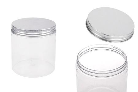 Providna PET kutija 500mL, sa srebrnim aluminijumskim zatvaračem sa zaptivkom - 6 kom-slika_proizvoda