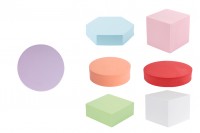 Penasti geometrijski oblici - rekviziti za fotografije (6 kom/set) u raznim bojama