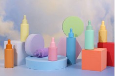 Penasti geometrijski oblici - rekviziti za fotografije (6 kom/set) u raznim bojama
