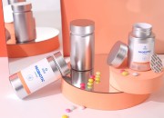 Plastična srebrna PET kutijica 100mL za lekove i kapsule - 12 kom