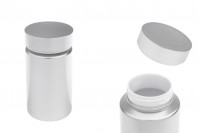 Plastična srebrna PET kutijica 120mL za lekove i kapsule - 12 kom