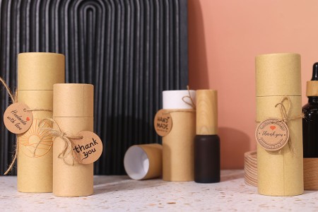 Papirne kartice „Handmade with love“ sa rupicom i kanapom - 100 kom-3