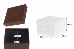 Kartonska poklon kutija 86x92x56mm u više boja - 6 kom