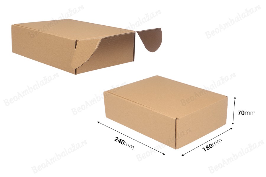 Kraft kutija 180x240x70mm za pakovanje bez prozora - 20 kom-dimenzije_slike