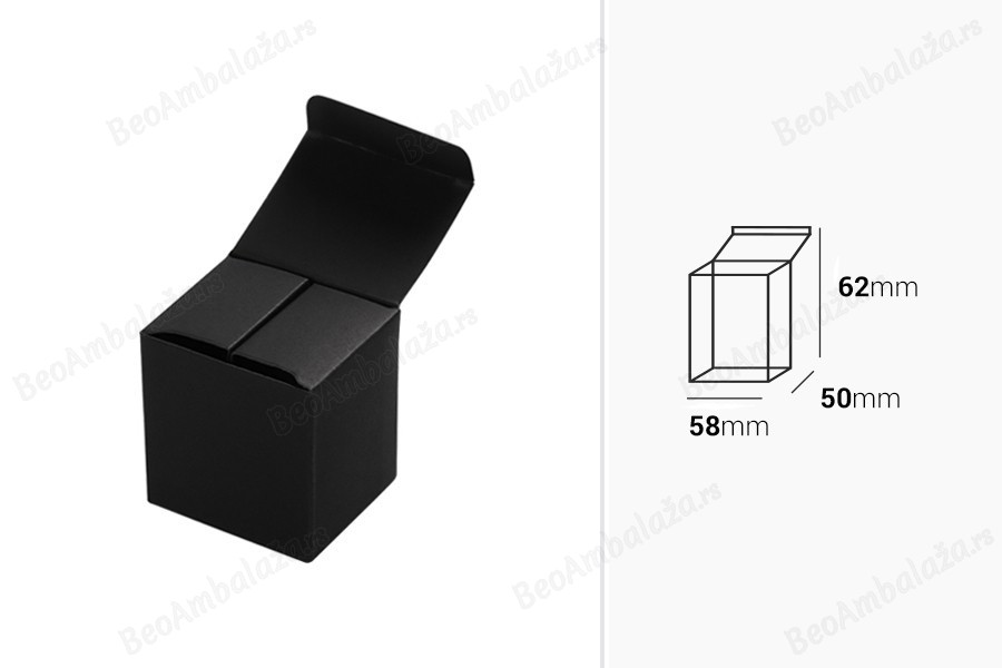 Crna kartonska kutija 50x58x62mm - 50 kom-dimenzije_slike