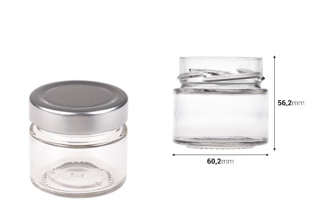 Tegla 106mL Plus*  (za T.O 58 Deep zatvarač) - bez zatvarača - 30 kom-dimenzije_slike