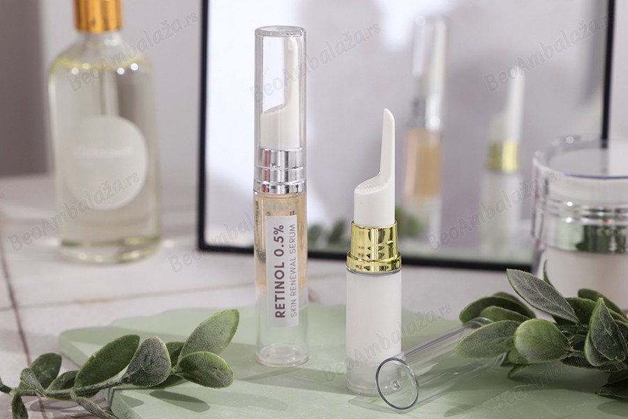 Airless providna bočica 5mL za serum sa detaljima u zlatnoj ili srebrnoj boji - 12 kom-grupa_slika