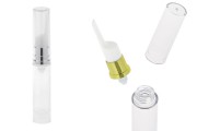 Airless providna bočica 10mL za serum sa detaljima u zlatnoj ili srebrnoj boji - 12 kom