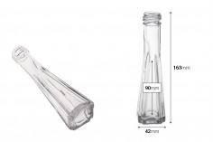 Staklena flašica 50mL za ulje, sirće, piće ili dekoraciju