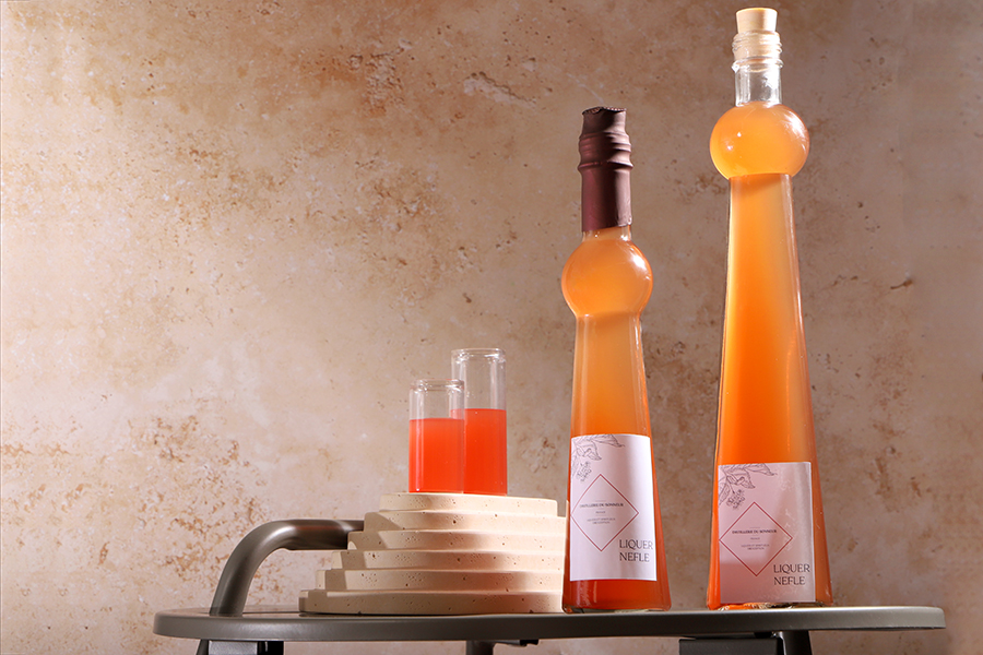 Dekorativna staklena flaša 260mL
