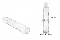Dekorativna staklena flaša 280mL