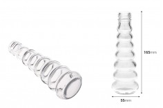 Staklena dekorativna flašica 100mL