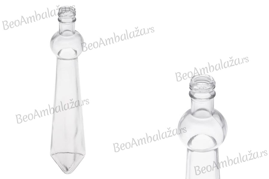 Dekorativna staklena flaša 260mL
