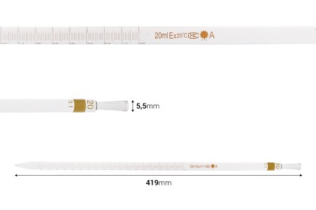 Staklena pipeta 20ml za dispanzer-dimenzije_slike