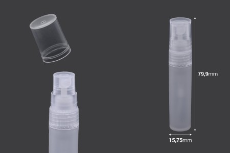 Bočica za parfeme sa sprejom 5mL (tester) plastična - 50 kom-2