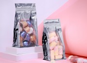 Aluminijumske DoyPack kesice sa zipom, transparentnom prednjom stranom i mogućnošću termo zatvaranja 180x80x280mm – 50kom Aluminijumske DoyPack kesice sa zipom, transparentnom prednjom stranom i mogućnošću termo zatvaranja 180x80x280mm – 50kom