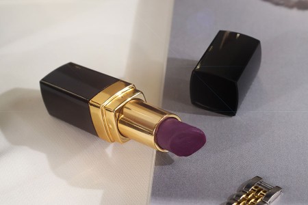 Crna tubica za karmin sa zlatnim detaljem - 5 kom-grupa_slika