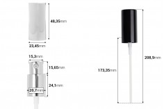 Aluminijumska pumpica PP18 za kreme, više boja