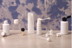 Staklena bočica 3mL sa plastičnim zatvaračem - 25 kom