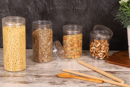 Plastična PET kutijica 140mL, providna sa poklopcem - 12 kom-grupa_slika