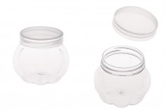 Plastična providna PET kutijica 150mL sa providnim poklopcem - 12 kom