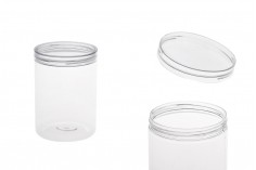Plastična providna kutijica (PET) od 500 mL, 85x120 mm sa zatvaračem - 6 kom