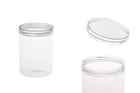 Plastična providna kutijica (PET) od 500 mL, 85x120 mm sa zatvaračem - 6 kom-slika_proizvoda