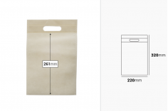 Ekološka non woven kesica 220x320mm - 50 kom