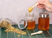 Staklena kockasta teglica 270mL sa srebrnim zatvaračem-grupa_slika