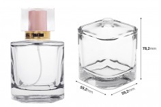 Luksuzna staklena bočica za parfem 100mL (15/400)
