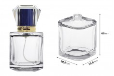Luksuzna staklena bočica za parfem 50mL (15/400)