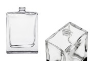 Luksuzna četvrtasta staklena bočica za parfem 100mL (PP 15)