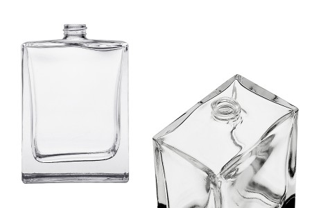 Luksuzna četvrtasta staklena bočica za parfem 100mL (PP 15)-1