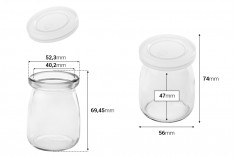 Okrugla teglica 100mL, sa plastičnim zatvaračem