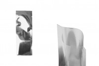 Aluminijumska kesa 55x150mm sa providnom prednjom stranom i mogućnošću toplotnog zatvaranja - 100 kom