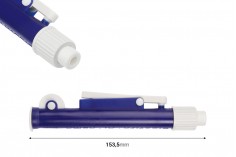 Dozator za staklene pipete, opseg 0,1 ml do 2 ml