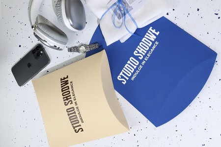 Papirna kraft jastuk - kutija 210x210x50mm, više boja - 10 kom-grupa_slika