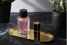Staklena Crimp bočica posebnog oblika 100mL sa grlom PP15