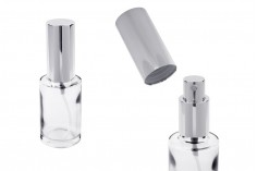 Akcija! Okrugla parfemska bočica 30 ml sa aluminijumskim sprejom srebrne boje, snižena sa 142,75 din na 97,75din (minimalna porudžbina 1 kutija)