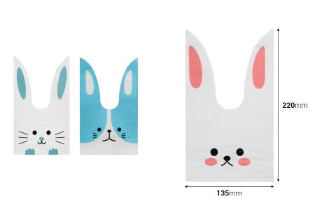 Plastične kesice za slatkiše i bombone 135x220mm - 50 kom-dimenzije_slike