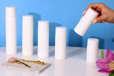 Airless bela plastična bočica 100mL za kreme-6