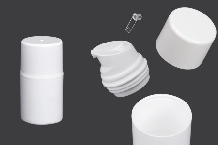 Airless bela plastična bočica 30mL za kreme-slika_proizvoda