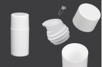 Airless bela plastična bočica 50mL za kreme