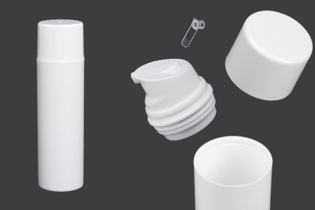 Airless bela plastična bočica 120mL za kreme-slika_proizvoda
