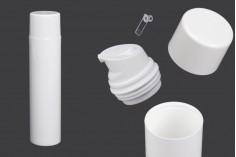 Airless bela plastična bočica 150mL za kreme